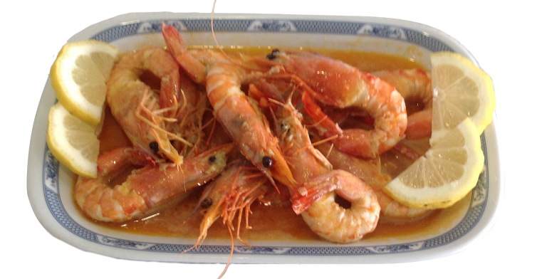 Camarão Frito a mariserra