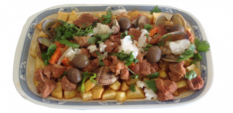 Carne de Porco com Amêijoa
